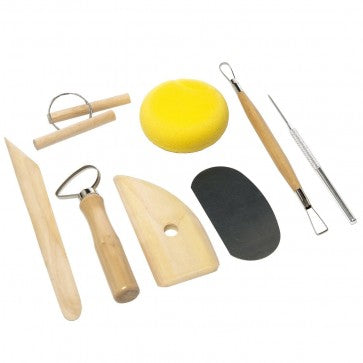 Pottery Tool Kit (8 Pieces) - Crafty Inventors