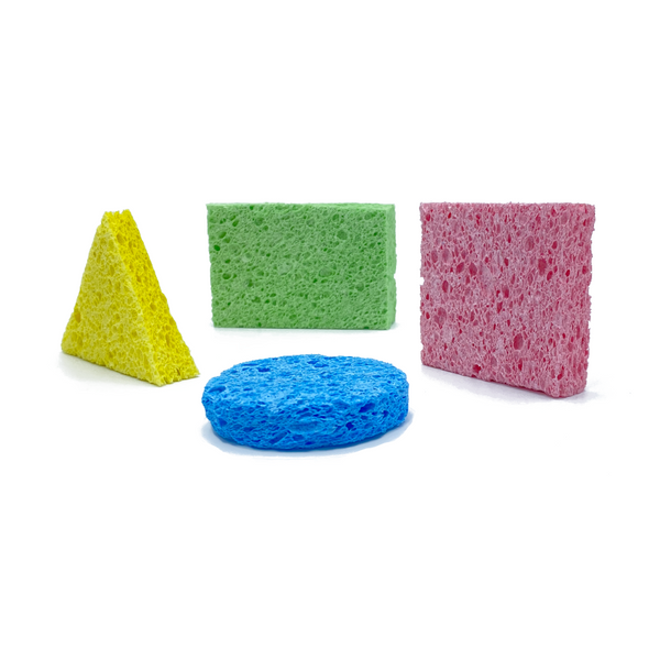 Biodegradable Craft Sponges: Pack of 4 - Crafty Inventors