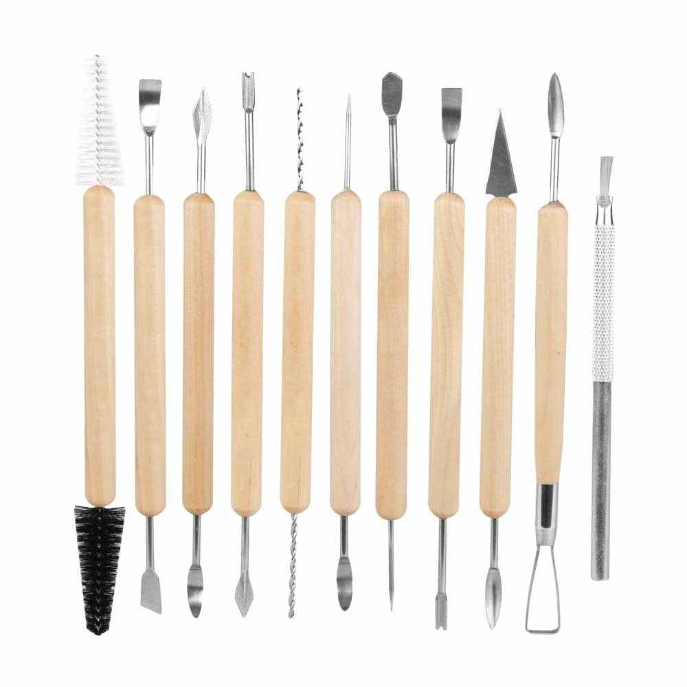 Pottery Tools 11 Piece Set - Crafty Inventors