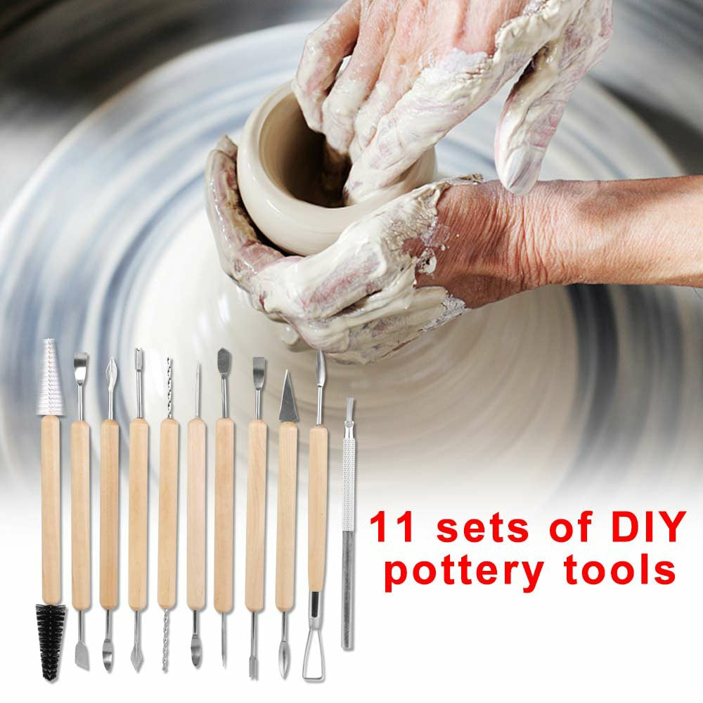 Pottery Tools 11 Piece Set - Crafty Inventors