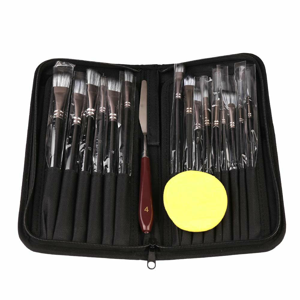 Pro Art Painting Brush 15 Piece Set - Crafty Inventors