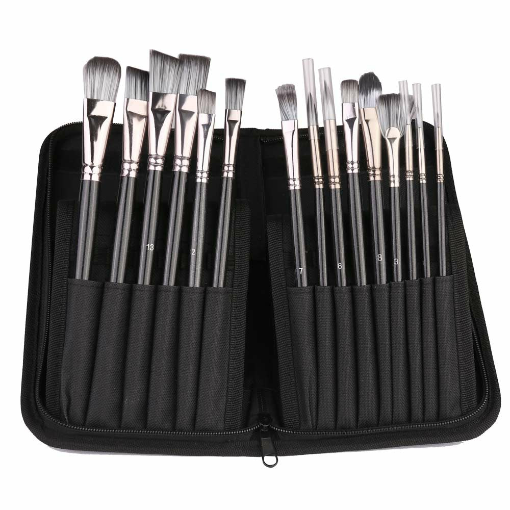 Pro Art Painting Brush 15 Piece Set - Crafty Inventors