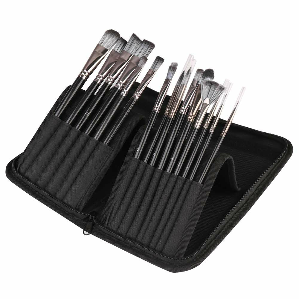 Pro Art Painting Brush 15 Piece Set - Crafty Inventors