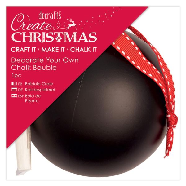 DIY Chalk Bauble - Large - Crafty Inventors