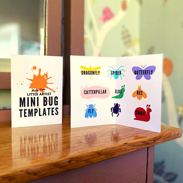 Wooden Mini Bug Craft Templates: Pack of 9 - Crafty Inventors