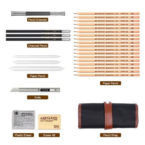 Charcoal Sketch Set - Crafty Inventors