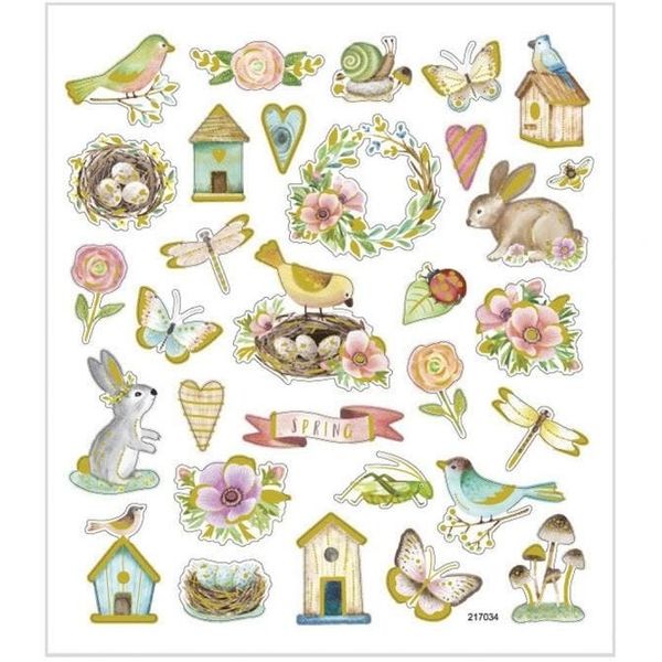 Spring Stickers - Crafty Inventors