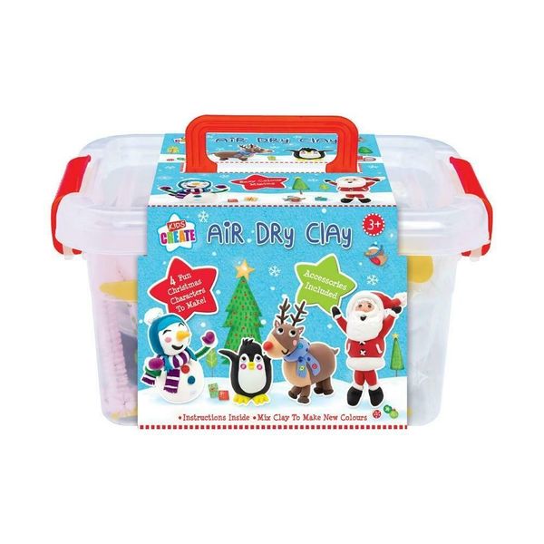 Christmas Air Dry Clay Kit - Crafty Inventors